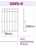 Furtka przesuwna S=890 mm x H=2250 mm GMS-K