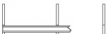 Przegroda S=950 mm x H=2450 mm GMS-A Premium