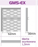 Altana śmietnikowa DUAL GMS-EX (2 pojemniki 1100l. + 2 pojemniki 120l)