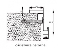 Drzwi stalowe, płaszczowe